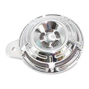 Cache de klaxon CNC noir et chrome pour Harley-Davidson Big Twin, Electra Glide et Sportster XL883 - vue 11
