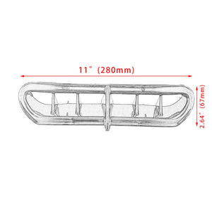 Cache d'aération chromé pour carénage de moto Harley-Davidson - vue 2