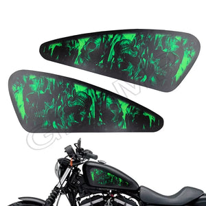 Autocollant décoratif drapeau sur réservoir de Harley Sportster - vue 15