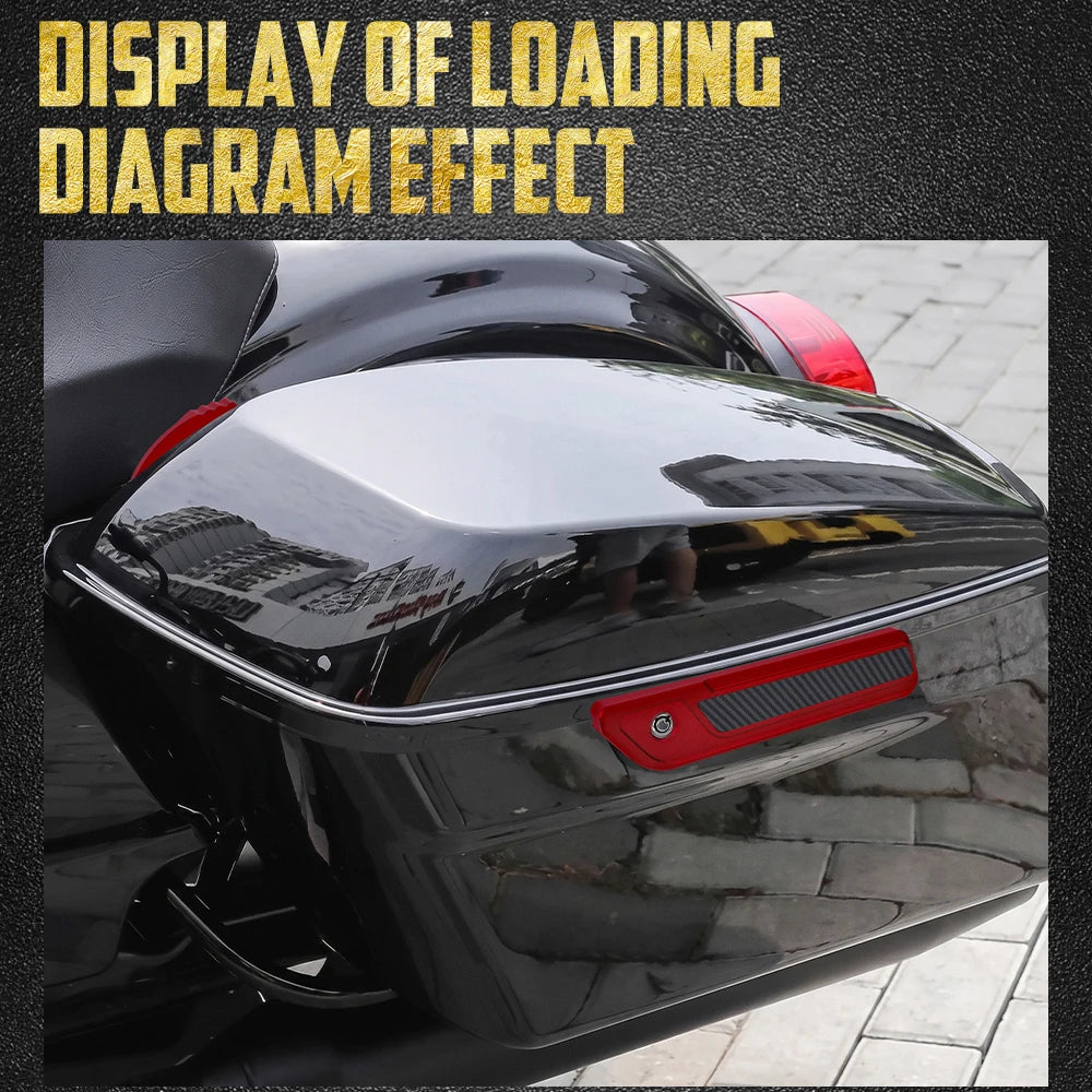 Kit de caches de loquets de sacoches avec leviers - Harley Touring 2014-2025, Road King, Electra Glide, Road Glide FLHT – photo 2/12