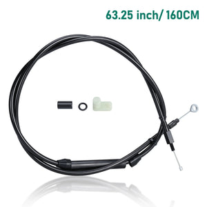 Câble d'Embrayage Tressé Inox (145 à 170 cm) - Harley-Davidson Sportster XL 1986-2013 et 2004 et plus récent – photo 9/18