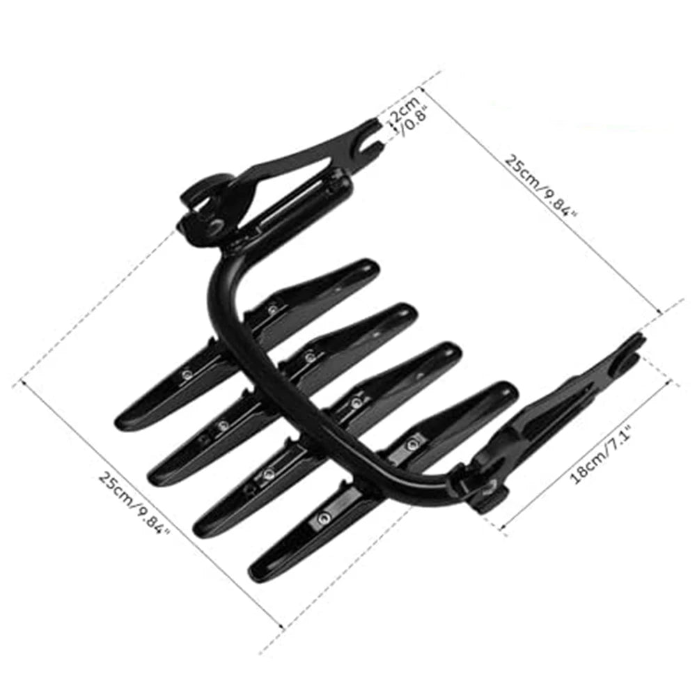 Porte-bagages amovible discret pour Harley Touring (2009-2025) - vue 5