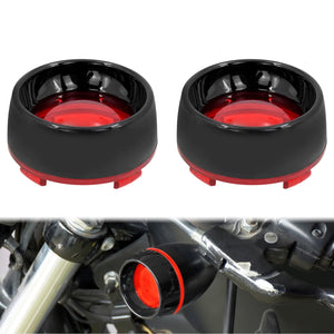 Visières de clignotants pour Harley Touring Softail - vue 10