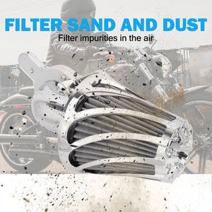 Filtre à air CNC en aluminium pour moteur Harley-Davidson - vue 4
