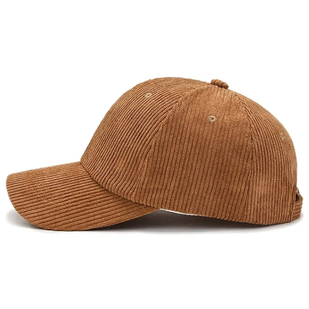 Casquette baseball velours côtelé - vue - vue 4