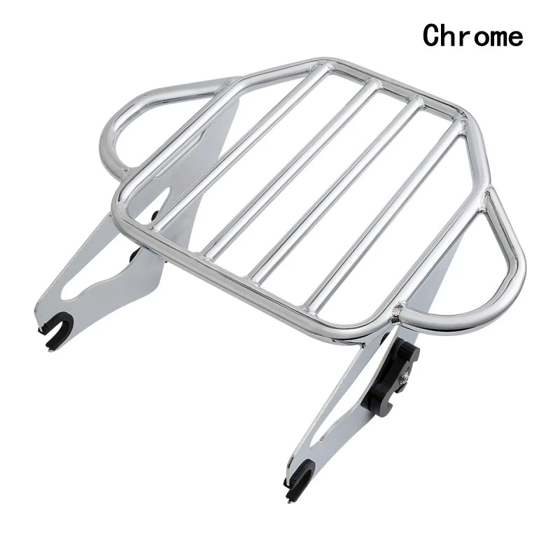 Porte-Bagages 2-Up Amovible pour Harley-Davidson Road King, Street Glide et Road Glide - vue 8