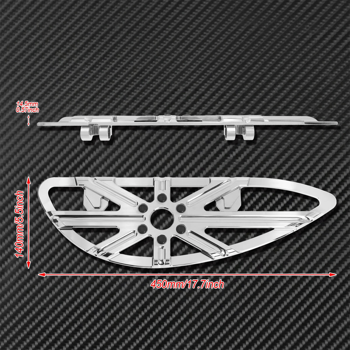 Kit marchepieds avant et repose-pieds arrière pour Harley-Davidson Touring, Electra Glide, Street Glide, Dyna et Softail FL – photo 5/11