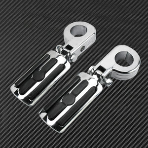 Repose-Pieds Highway 32mm pour Barre de Garde - Harley-Davidson Touring, Sportster, Softail – photo 3/12
