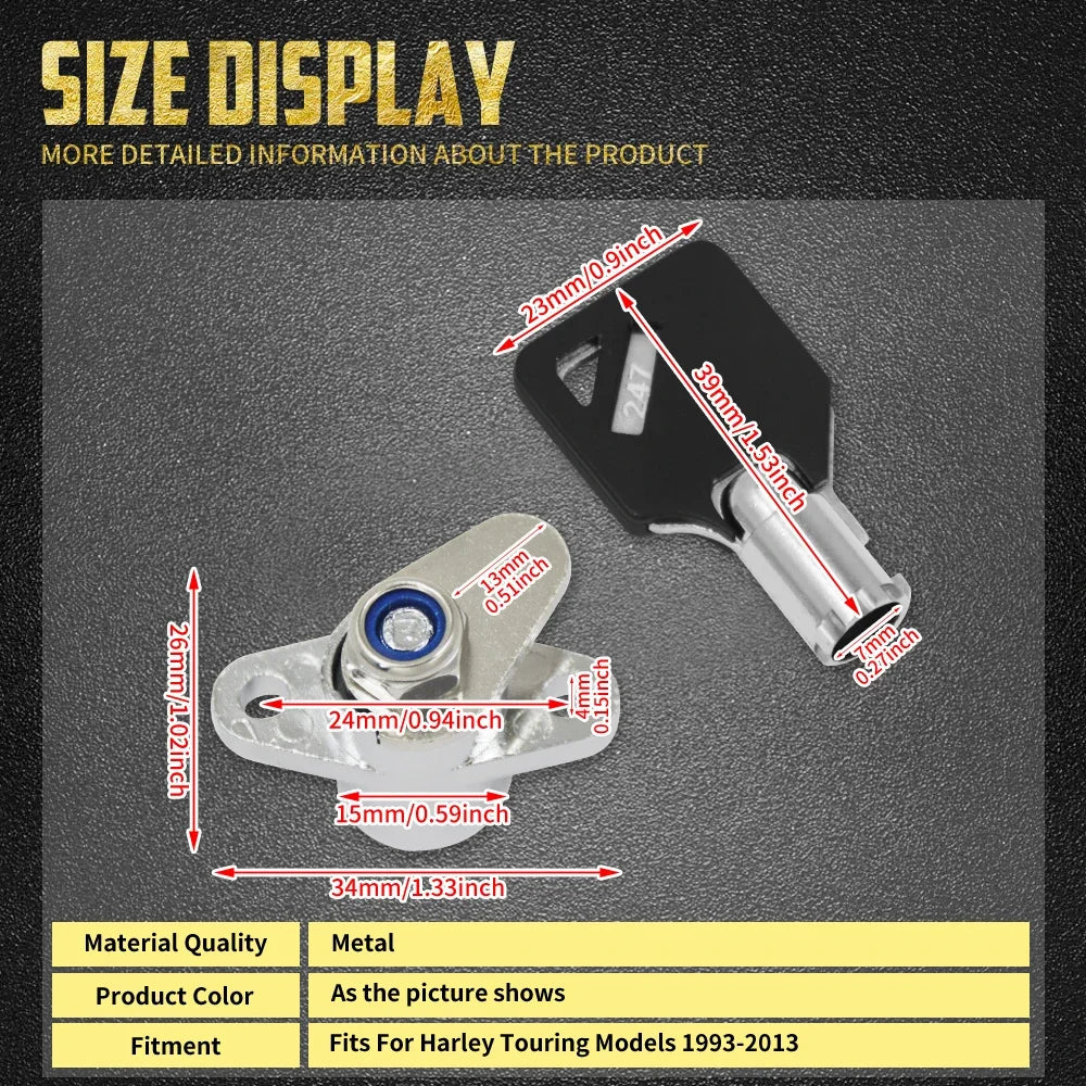 Inserts Caoutchouc pour Marchepieds Conducteur (Floorboards) - Harley-Davidson Touring, Softail, Dyna – photo 6/6