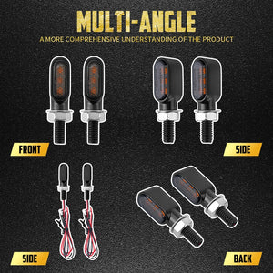 Clignotants LED Mini Homologués E - Harley-Davidson Touring, Softail, Dyna, Sportster – photo 2/10