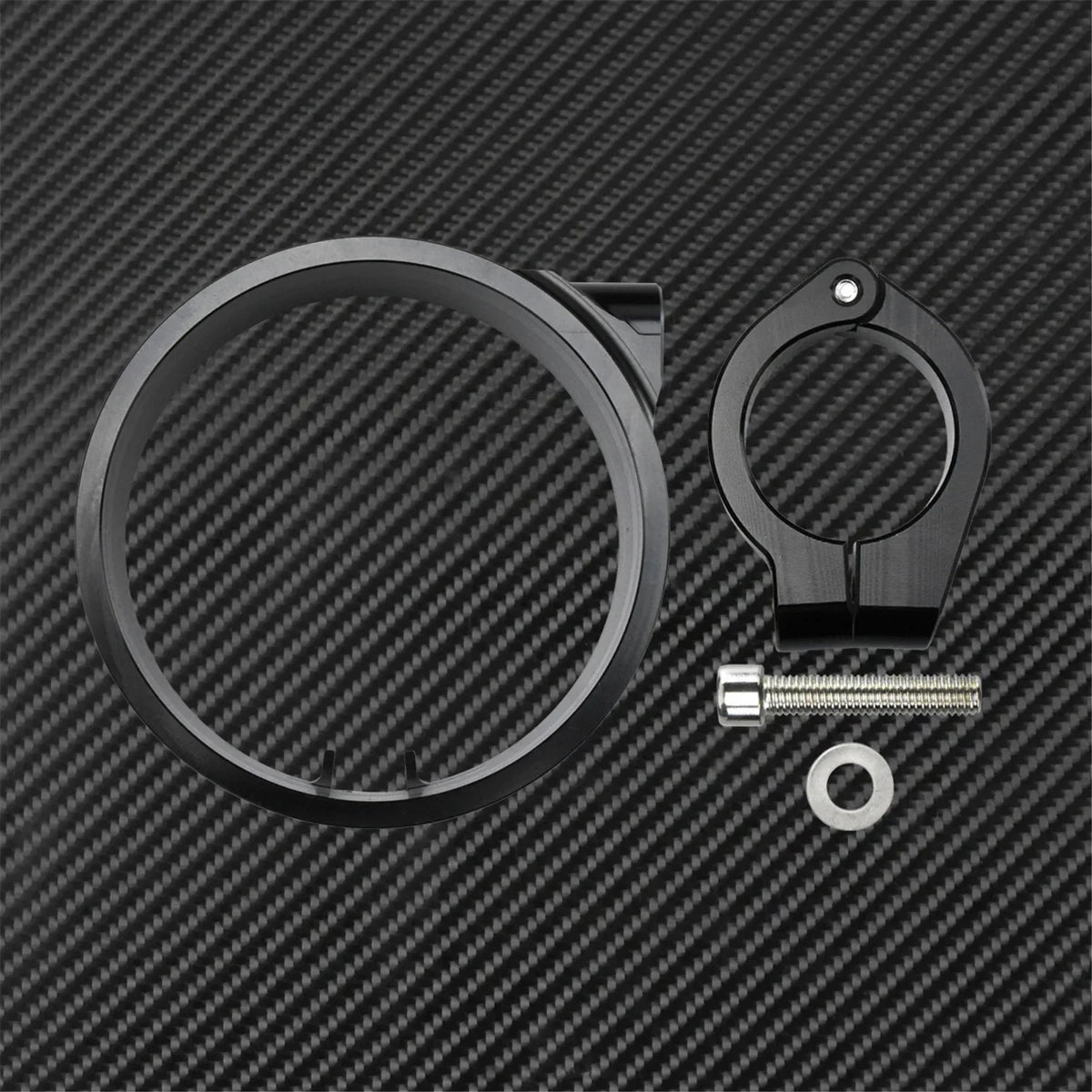 Support de compteur latéral pour Harley Sportster Dyna - vue 2