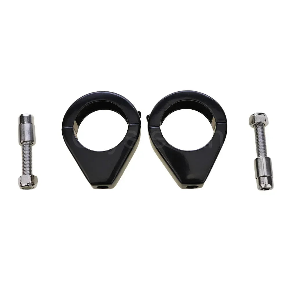 Colliers de fourche pour clignotants pour Harley Sportster Dyna Softail - vue 8