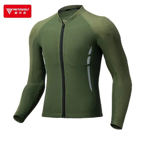 Blouson moto MOTOWOLF respirant avec armure - vue - vue 7