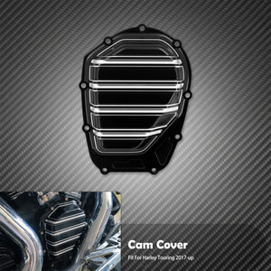 Cache Distribution Décoratif (Cam Cover) - Harley-Davidson M8 Touring Electra, Street, Road Glide, FLHR/FLHT/FLHRC/FLHTK 2017-2025 – photo 7/9