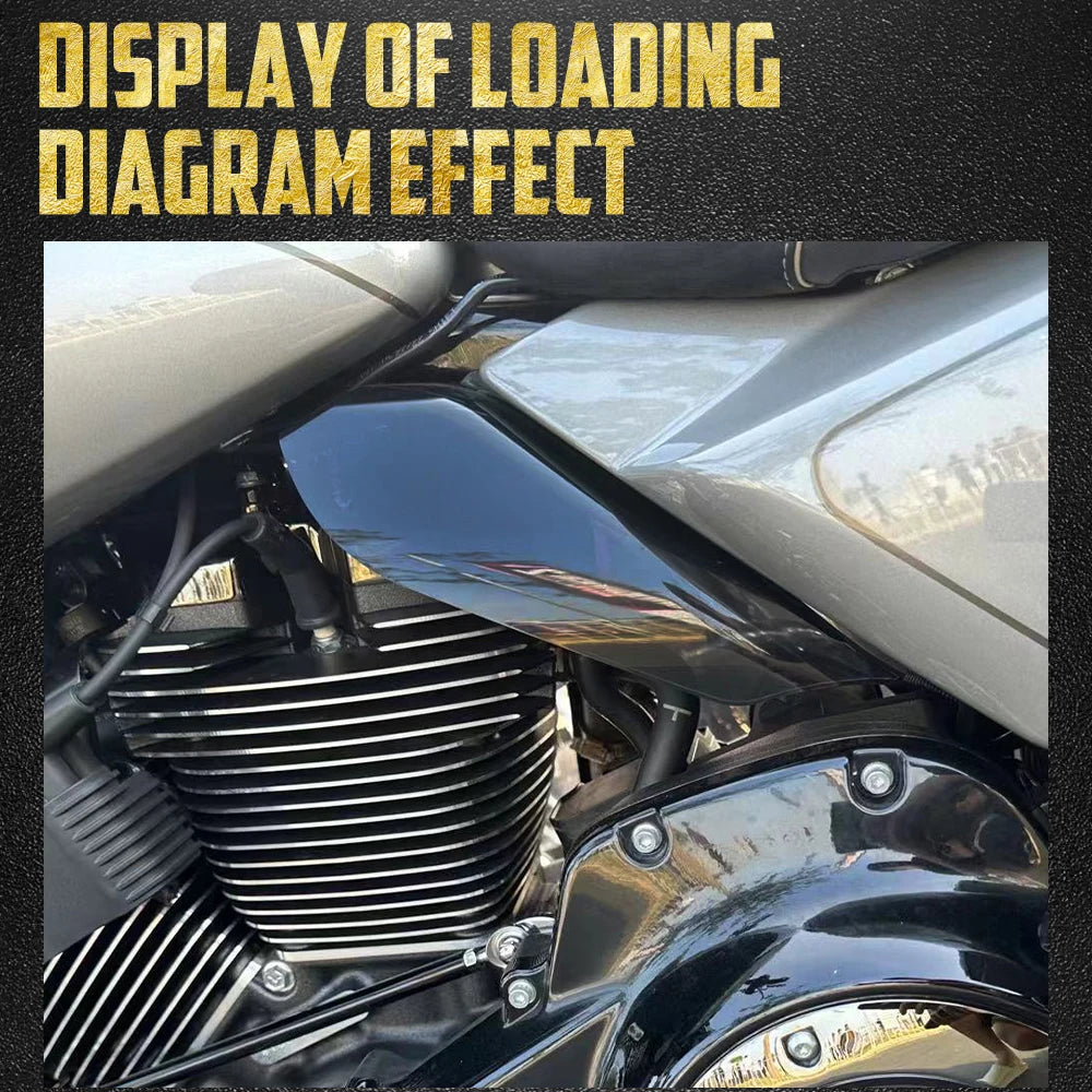 Déflecteur Thermique Mi-Cadre (Heat Shield) - Harley-Davidson Touring 2024-2025 – photo 3/8