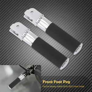 Repose-pieds avant/arrière pilote et passager - Harley Softail 2018 et +, Breakout, Low Rider FXBB, Fat Boy – photo 8/14