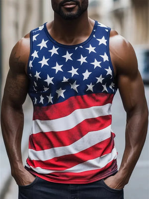 Débardeur homme aigle USA 250 ans - vue 15