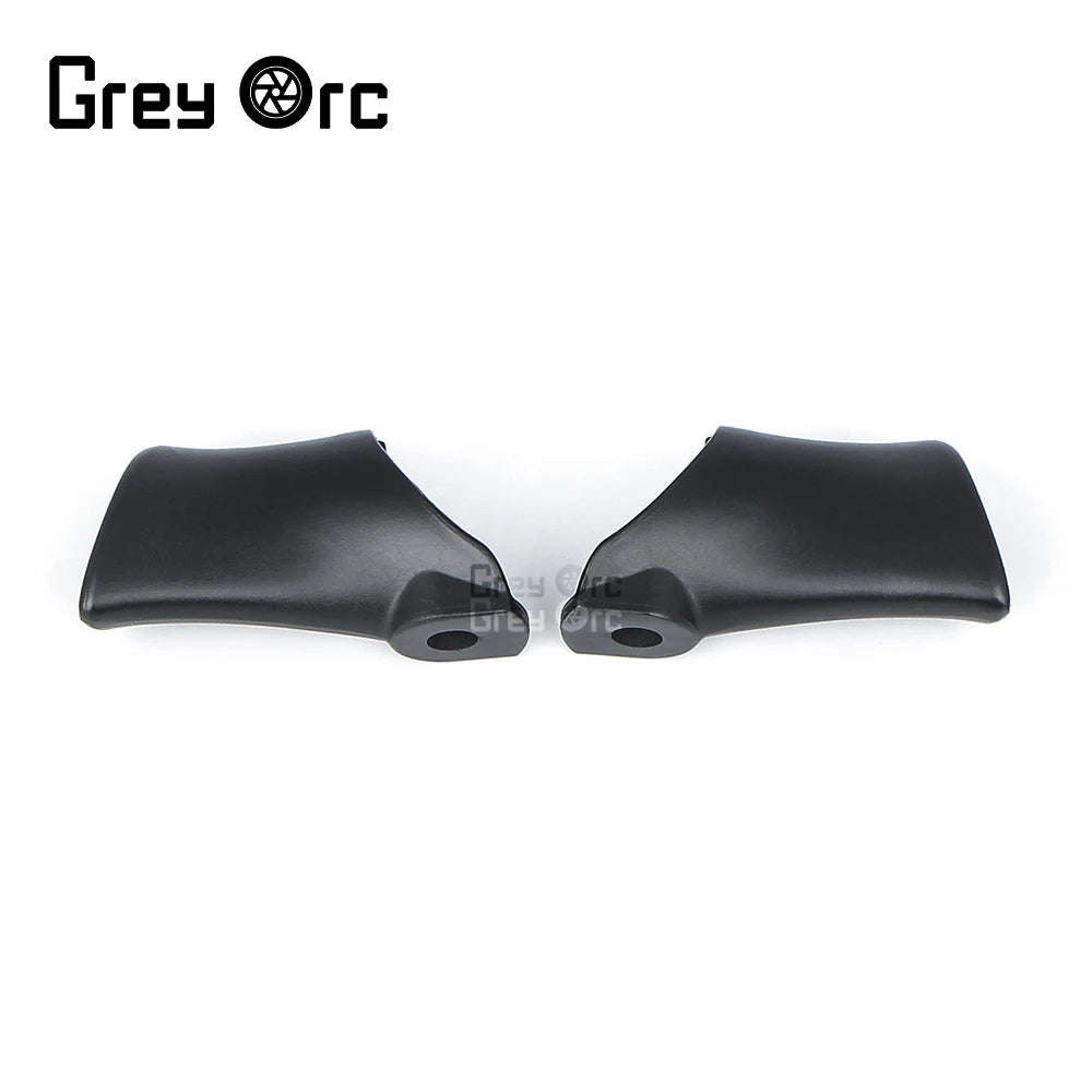 Support de clignotant noir pour fourche de moto - vue 1