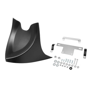 Spoiler avant bas noir en ABS pour moto Harley-Davidson - vue 7
