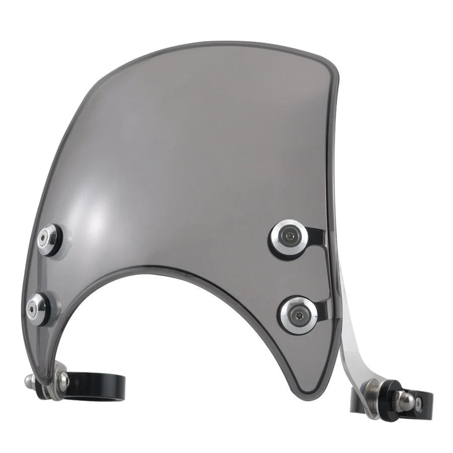 Mini pare-brise fumé pour Harley Sportster fixé sur fourche - vue 8