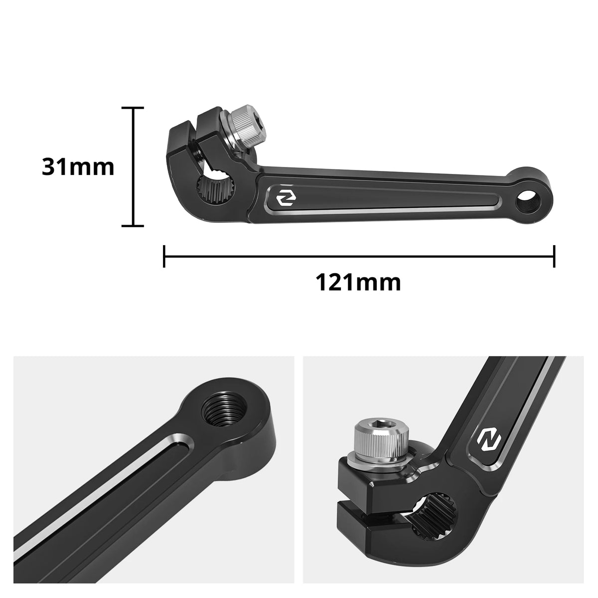 Levier de Sélecteur Interne (Inner Shifter Shaft) Aluminium - Harley-Davidson Fat Boy, Heritage Classic, Street Glide, Road King, Deluxe – photo 6/9