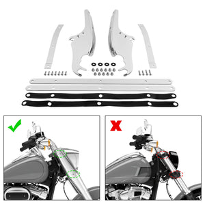 Kit de support de pare-brise pour Harley-Davidson Softail Slim - vue 6