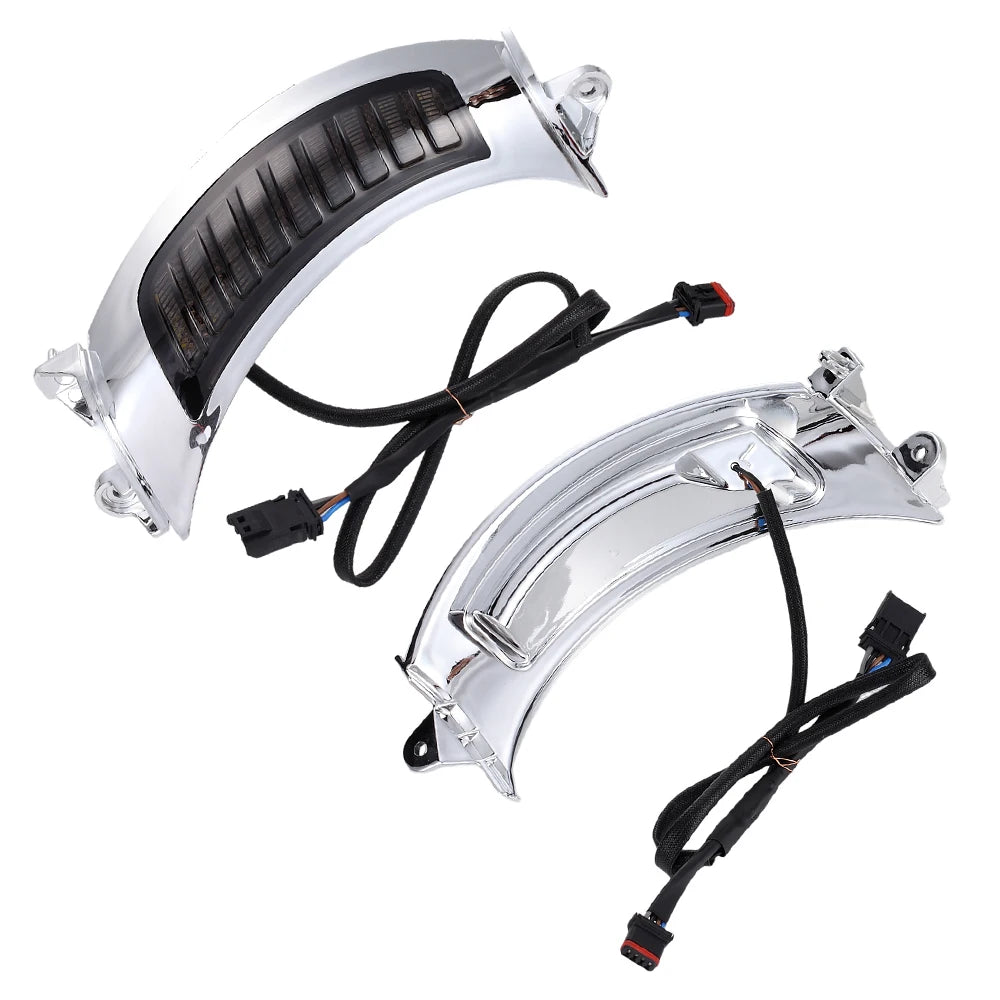 Clignotants LED avec feux de jour pour Harley Road Glide - vue 8