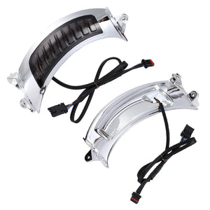 Clignotants LED avec feux de jour pour Harley Road Glide - vue 8