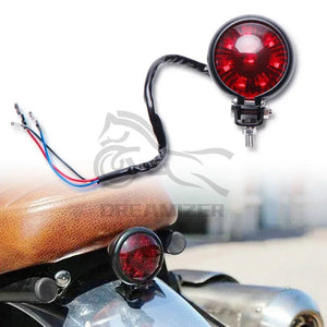 Petit feu arrière rond rétro pour Harley bobber chopper - vue 8