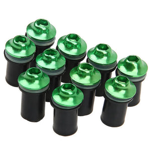 Lot de vis colorées de fixation pour pare-brise moto - vue 12