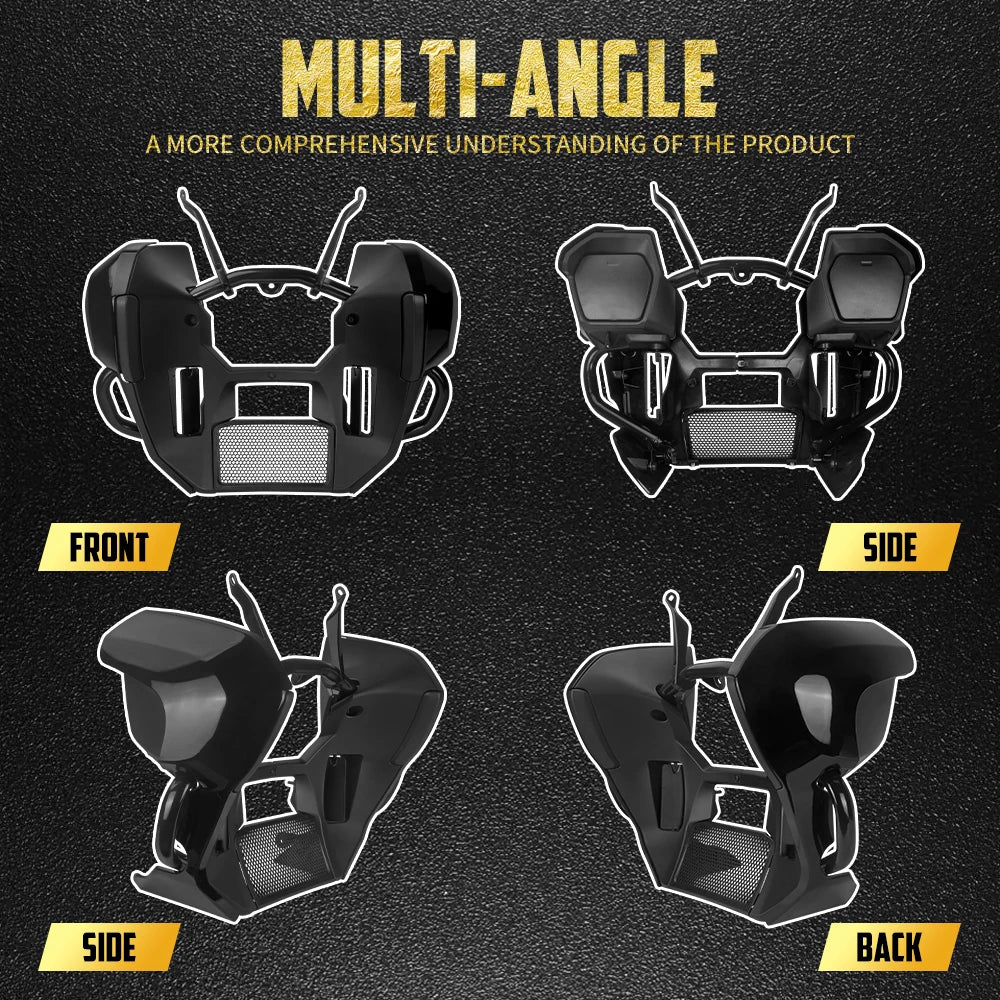 Kit Bas de Carénage + Crash Bar Moteur et Supports - Harley-Davidson Touring CVO Road Glide 2023-2025, FLHX 2024 et plus – photo 3/9