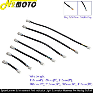 Faisceau d'extension de compteur pour Harley Softail - vue 1
