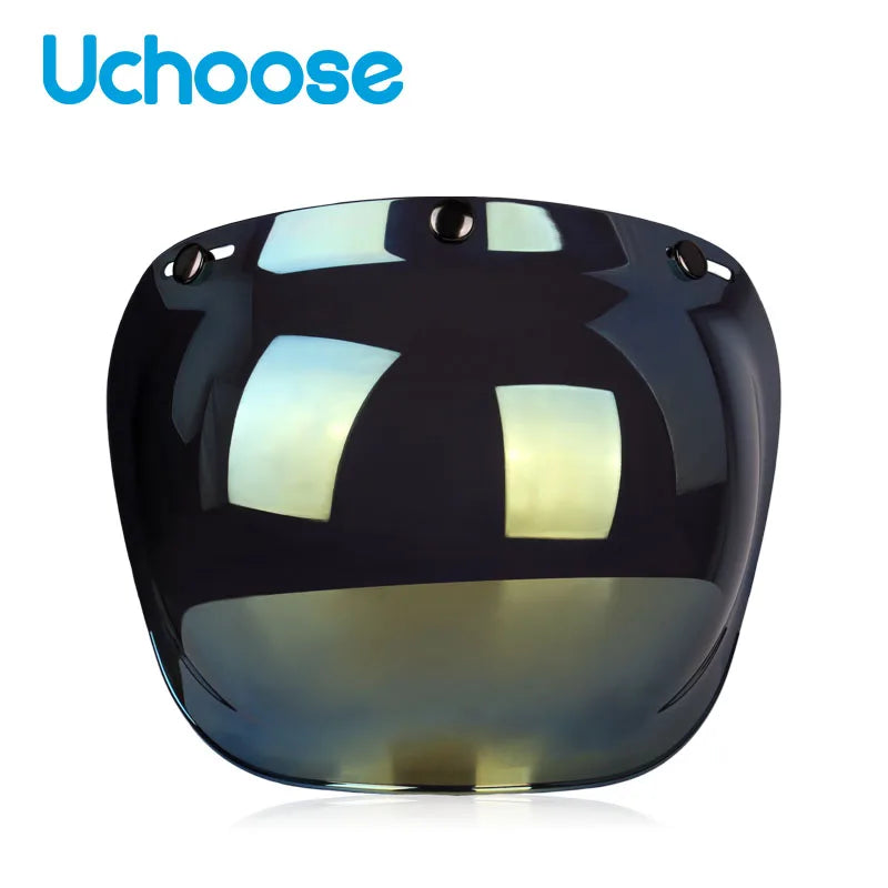Visière bulle fumée relevable pour casque de moto - vue 15