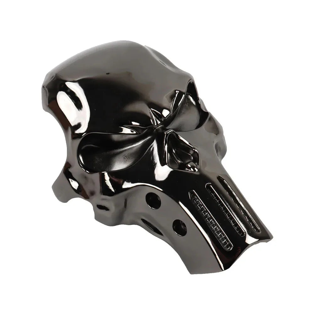 Cache latéral moteur design tête de mort (Coil Cover) - Harley-Davidson M8 117/121, Softail 2018 et plus – photo 5/8