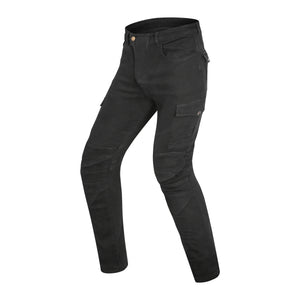 Pantalon moto homme anti-chute façon jean - vue 10