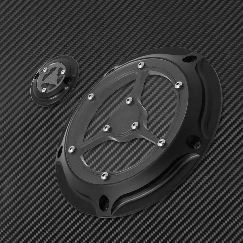 Cache carter d'embrayage et de distribution (derby/timer cover) - Harley-Davidson Touring 2016 et plus – photo 5/9