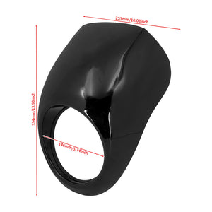 Carénage de phare pour Harley Sportster, Dyna, Street Bob - vue 2