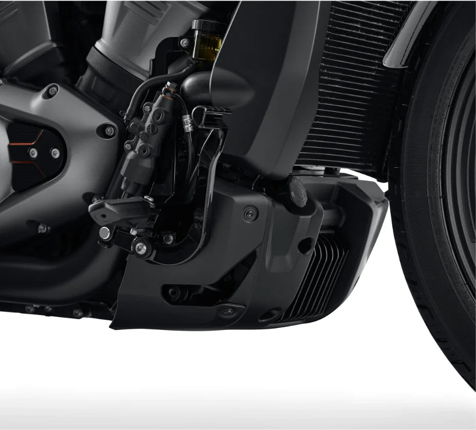 Spoiler Avant / Sabot de Carénage (Chin Fairing) Noir - Harley-Davidson Nightster 975 2022-2023 – photo 2/7