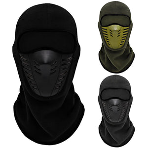 Cagoule moto polaire thermique coupe-vent - vue 4