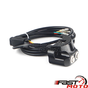 Commutateur de suspension pneumatique pour guidon 25 mm Harley Dyna, Sportster, V-Rod, Touring AERO - vue 3