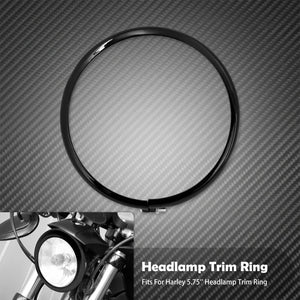 Contour de Phare 5,75 pouces - Harley-Davidson Softail Street Bob, Low Rider, Standard – photo 8/8