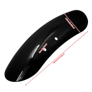 Garde-boue avant court noir style custom pour Harley-Davidson Sportster - vue 5