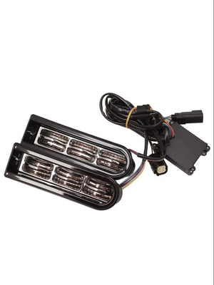 Inserts LED de supports de sacoches pour Harley Touring - vue 7