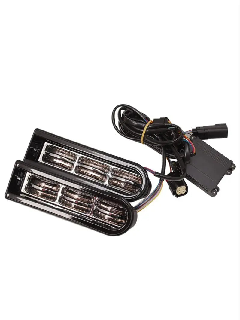 Inserts LED de supports de sacoches pour Harley Touring - vue 7