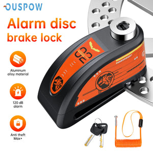 Bloque-disque moto Extractme avec alarme 120 dB - vue 17