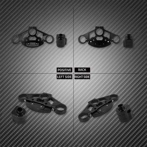 Kit de té supérieur de fourche (top triple tree) + cache contacteur d'allumage pour Harley-Davidson Touring Road Glide 2015-2023 – photo 4/9