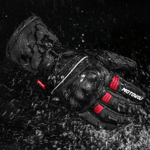 Gants moto hiver chauds MOTOWOLF - vue - vue 5