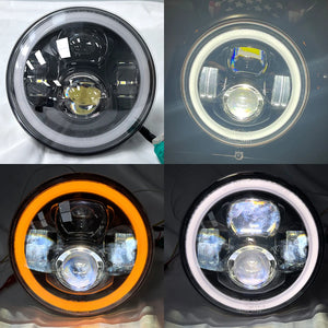 Phare LED 7 pouces pour Harley Softail - vue 8