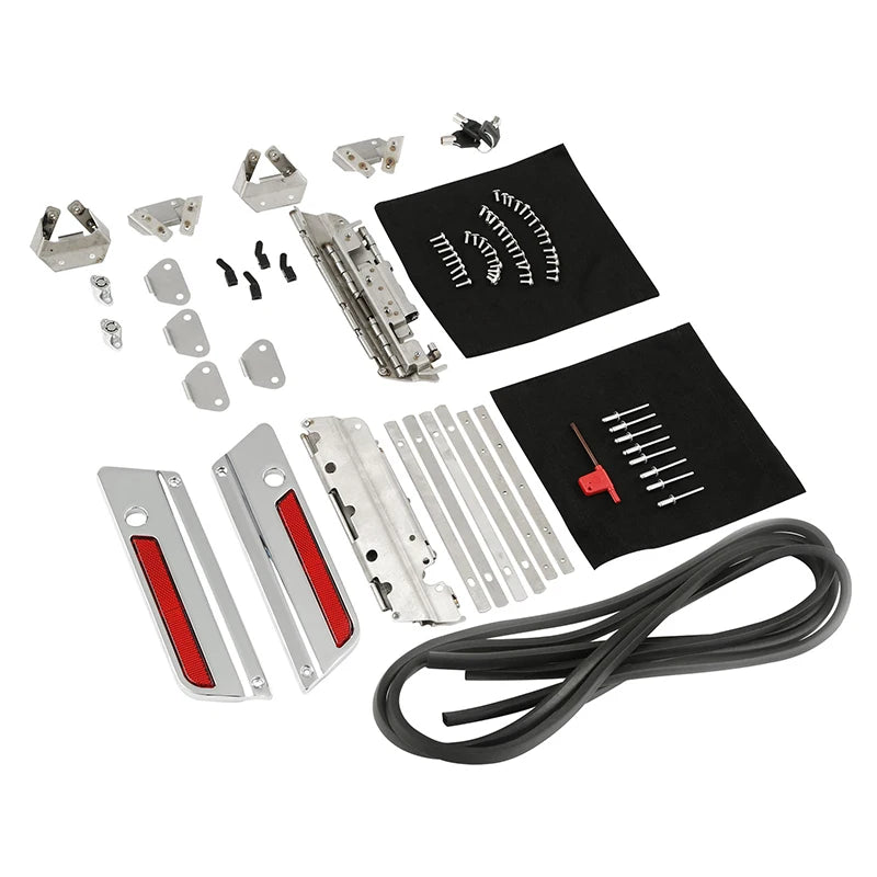 Kit de quincaillerie loquets et charnières pour sacoches rigides Harley Touring - vue 5