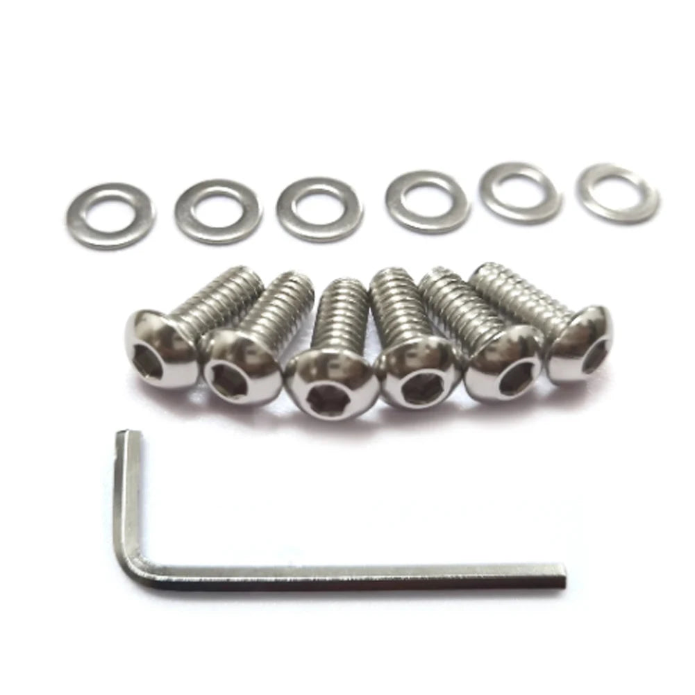 Vis de couvercle de derby inox pour Harley Dyna Softail Touring - vue 2